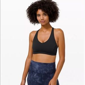 Lululemon black sports bra